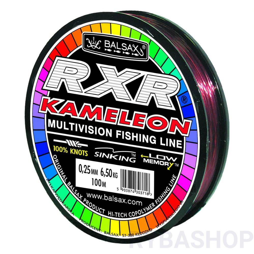 RXR KAMELEON 300 M SPOOL   DARK RUBIN