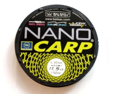 Nano Carp - Mono  165 yds / 550 yds spools